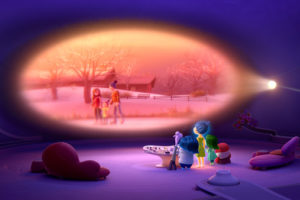 Scene from "Inside Out". Credit: Disney.